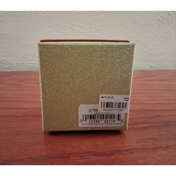 Christmas Nutcracker Brooch Pin Vintage Red  Enamel Faux Pearl Jones New York - Picture 3 of 4